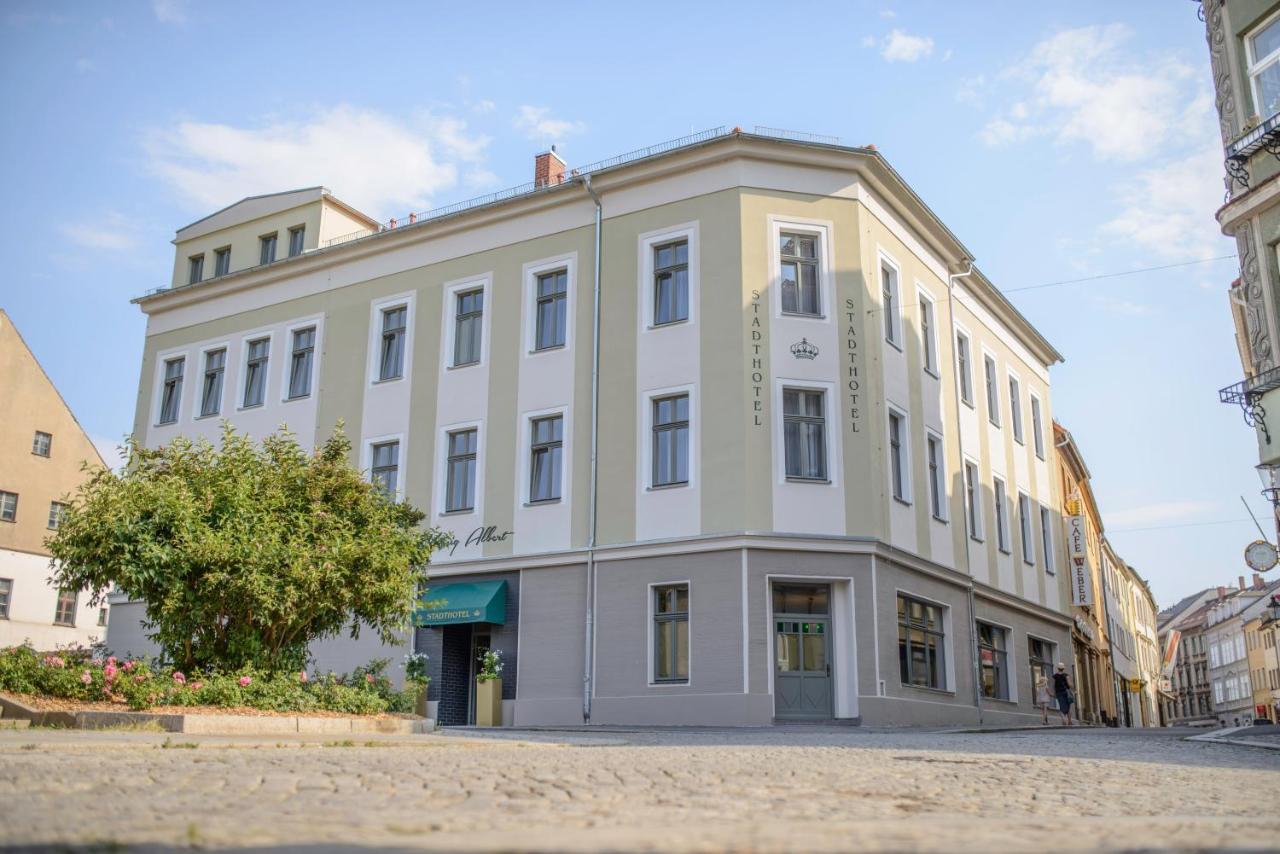 Stadthotel Koenig Albert Zittau Extérieur photo